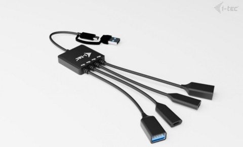 HUB USB-C/USB-A Cable 4 port (2x USB-C 2x USB-A) HUB USB-C/USB-A Cable 4 port (2x USB-C 2x USB-A)