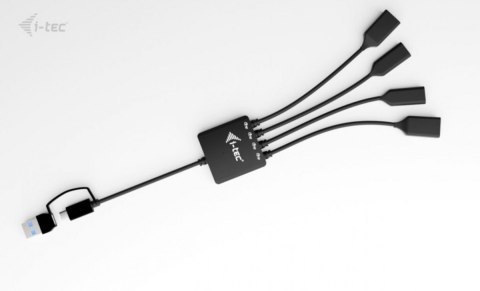 HUB USB-C/USB-A Cable 4 port (2x USB-C 2x USB-A) HUB USB-C/USB-A Cable 4 port (2x USB-C 2x USB-A)