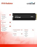 Dysk SSD P510 2TB M.2 NVMe Gen5 2280 10000/8700 radiator
