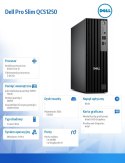 Komputer Dell Pro Slim QCS1250 W11Pro i5-14500/16GB/512GB SSD/Integrated/Kb/Mouse/3YPS