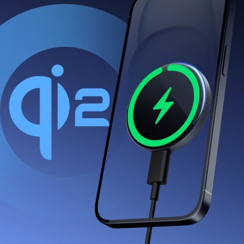 LC-MC10 Qi2 MagSafe 15W 3A USB-C ładowarka bezprzewodowa