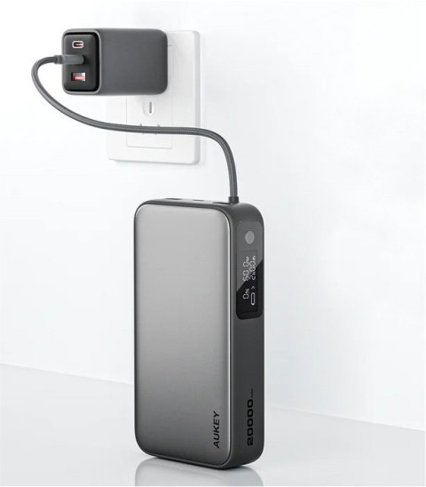 PB-Y48 PowerBank 20000mAh 130W 4xUSB LED PPS kabel USB-C