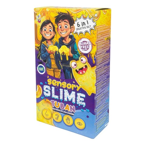 SLIME ZESTAW DIY SENSORY 6w1 Tuban