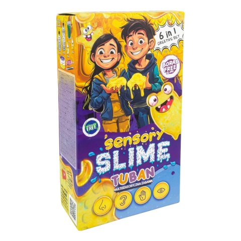 SLIME ZESTAW DIY SENSORY 6w1 Tuban