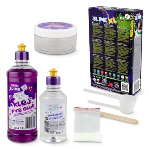 SLIME ZESTAW DIY SWIECĄCY W CIEMNOSCI XL Tuban