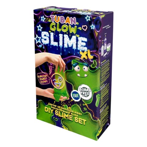 SLIME ZESTAW DIY SWIECĄCY W CIEMNOSCI XL Tuban