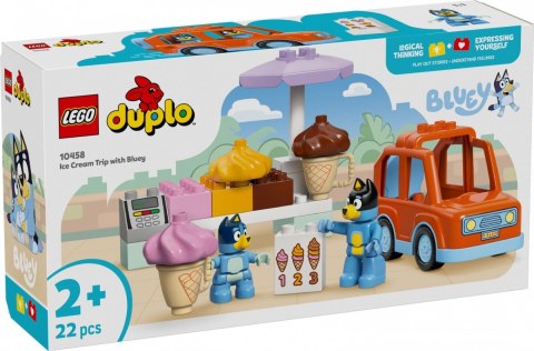 Klocki DUPLO Bluey 10458 Wyprawa po lody z Bluey Klocki DUPLO Bluey 10458 Wyprawa po lody z Bluey