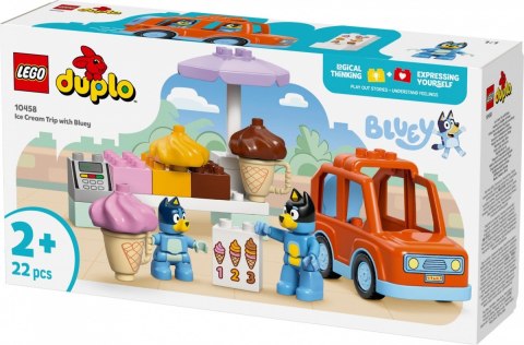 Klocki DUPLO Bluey 10458 Wyprawa po lody z Bluey Klocki DUPLO Bluey 10458 Wyprawa po lody z Bluey