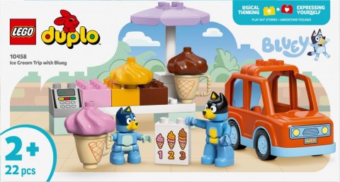 Klocki DUPLO Bluey 10458 Wyprawa po lody z Bluey Klocki DUPLO Bluey 10458 Wyprawa po lody z Bluey