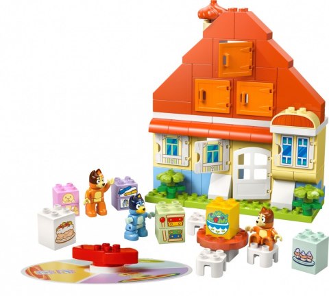 Klocki DUPLO Bluey 10459 Dom rodzinny Blue z grą pamięciową Klocki DUPLO Bluey 10459 Dom rodzinny Blue z grą pamięciową
