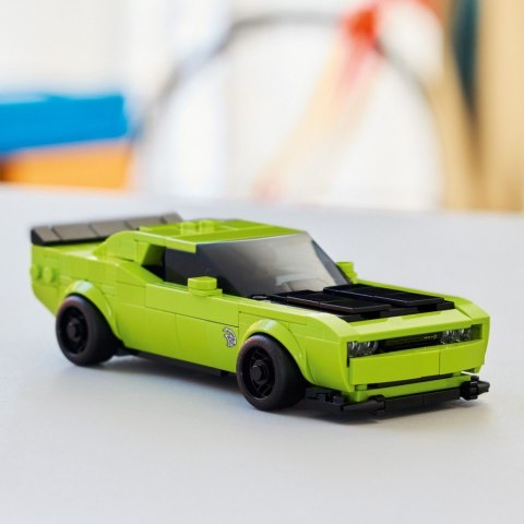 Klocki Speed Champions 77237 Samochód sportowy Dodge Challenger SRT Hellcat Klocki Speed Champions 77237 Samochód sportowy Dodge Challenger SRT Hellcat
