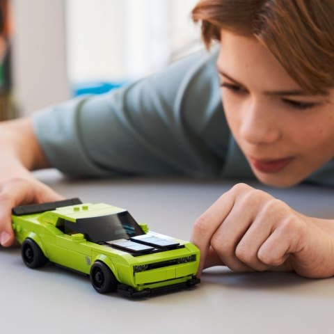 Klocki Speed Champions 77237 Samochód sportowy Dodge Challenger SRT Hellcat Klocki Speed Champions 77237 Samochód sportowy Dodge Challenger SRT Hellcat