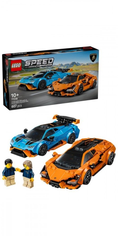 Klocki Speed Champions 77238 Lamborghini Revuelto i Huracan STO Klocki Speed Champions 77238 Lamborghini Revuelto i Huracan STO
