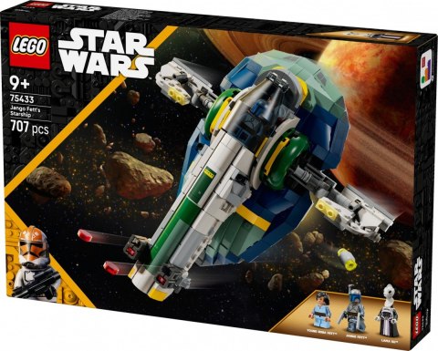 Klocki Star Wars 75433 Statek kosmiczny Jango Fetta Klocki Star Wars 75433 Statek kosmiczny Jango Fetta
