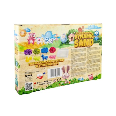 Piasek dynamiczny - zestaw Farma Tuban