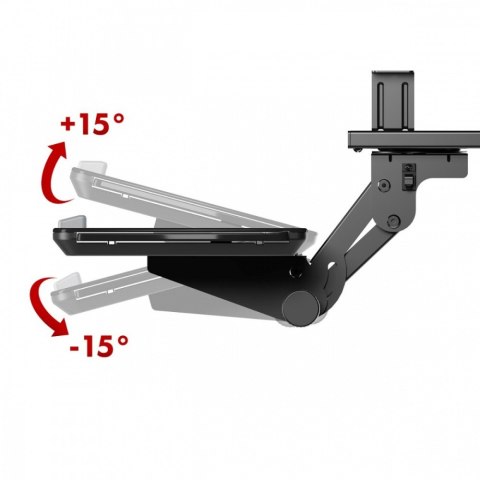 Uchwyt na klawiaturę max 5kg, MC-156 B regulowany, podbiurkowy