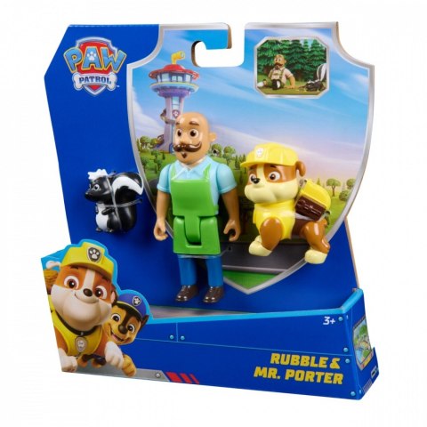 Zestaw figurek Psi Patrol Rubble Zestaw figurek Psi Patrol Rubble