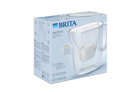 Dzbanek filtrujący 2,4l Style Essential biały Dzbanek filtrujący 2,4l Style Essential biały