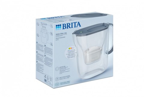 Dzbanek filtrujący 2,4l Style Essential grafitowy Dzbanek filtrujący 2,4l Style Essential grafitowy