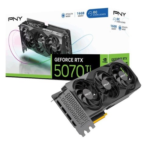 Karta graficzna GeForce RTX 5070 Ti OC 3F 16GB 256-bit 896GB/s Karta graficzna GeForce RTX 5070 Ti OC 3F 16GB 256-bit 896GB/s