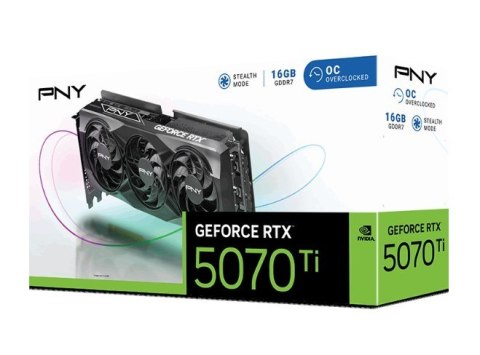 Karta graficzna GeForce RTX 5070 Ti OC 3F 16GB 256-bit 896GB/s Karta graficzna GeForce RTX 5070 Ti OC 3F 16GB 256-bit 896GB/s