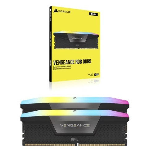 Pamięć DDR5 Vengeance RGB 32GB/6400 (2*16GB) C30 Intel XMP