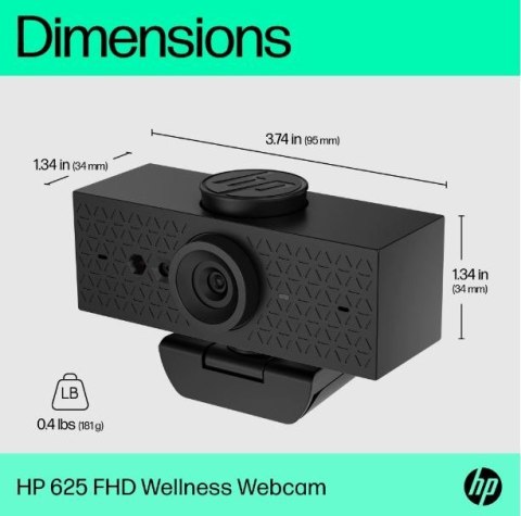 Kamera internetowa 625 FHD 6Y7L1AA Kamera internetowa 625 FHD 6Y7L1AA