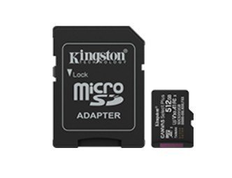Karta pamięci microSD 512GB Canvas Select+ G3 150MB/s Adapter Karta pamięci microSD 512GB Canvas Select+ G3 150MB/s Adapter