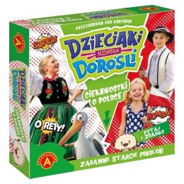 Gra Ciekawostki o Polsce. Dzieciaki kontra Dorośli.