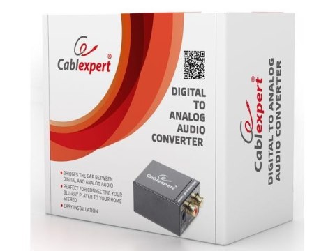 Adapter Digital Audio TOSLINK -> Analog RCA Adapter Digital Audio TOSLINK -> Analog RCA