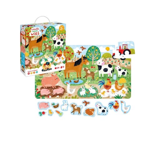 CzuCzu Wesołe puzzle Wieś 2+ CzuCzu