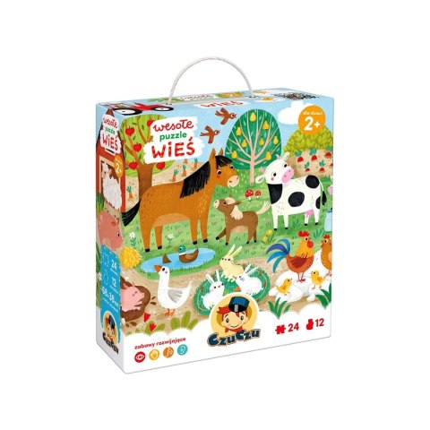 CzuCzu Wesołe puzzle Wieś 2+ CzuCzu