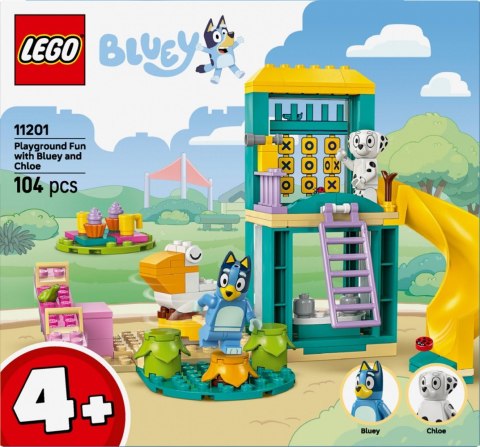 Klocki Bluey 11201 Blue i Łatka na placu zabaw Klocki Bluey 11201 Blue i Łatka na placu zabaw