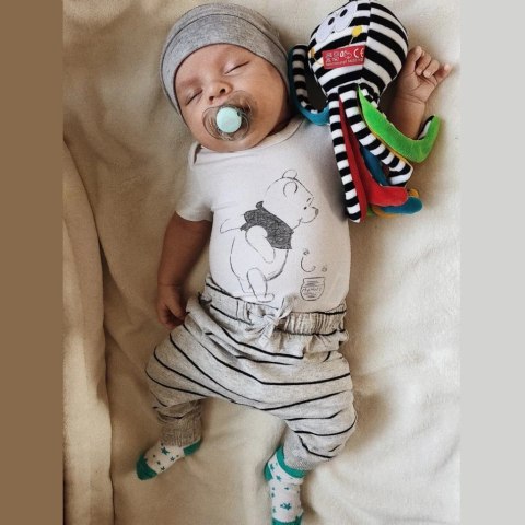 Mini czarno-biała Ośmiornica Mom's Care