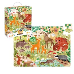 CzuCzu Dzikie puzzle Las 3+ CzuCzu