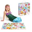 CzuCzu Magiczne puzzle Syrenki 4+ CzuCzu