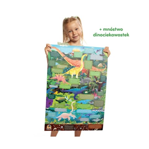 CzuCzu Obserwacyjne puzzle Dinozaury 4+ CzuCzu