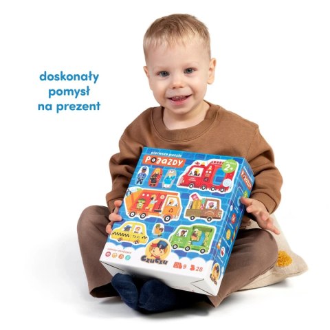 CzuCzu Pierwsze puzzle Pojazdy 2+ CzuCzu