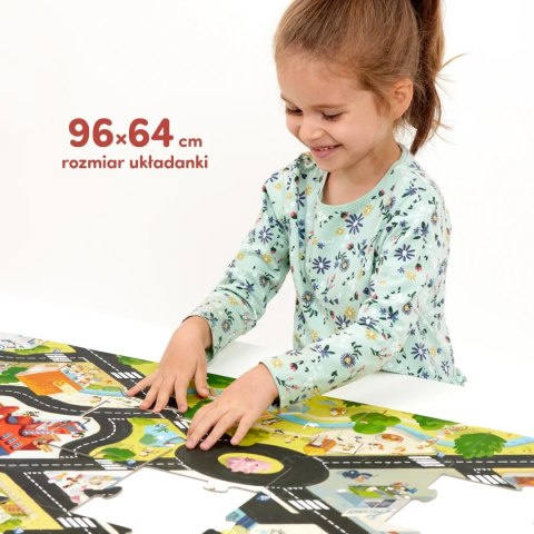 Duuuże puzzle Droga 3+ CzuCzu