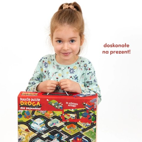 Duuuże puzzle Droga 3+ CzuCzu