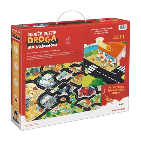 Duuuże puzzle Droga 3+ CzuCzu