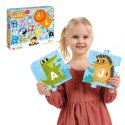 Duuuże puzzle z dziurką Alfabet 3+ CzuCzu