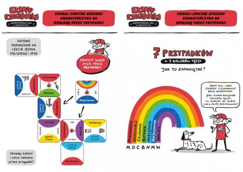 Gra Ekipa rzeczownika. Nieprzypadkowa gra o przypadkach Gra Ekipa rzeczownika. Nieprzypadkowa gra o przypadkach