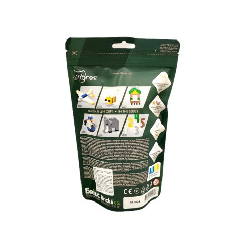 Klocki konstrukcyjne Bricks - Pszczoła - 85 el. Tigres Klocki konstrukcyjne Bricks - Pszczoła - 85 el. Tigres