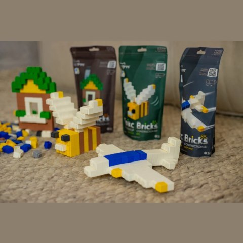 Klocki konstrukcyjne Bricks - Samolot - 85 el. Tigres Klocki konstrukcyjne Bricks - Samolot - 85 el. Tigres