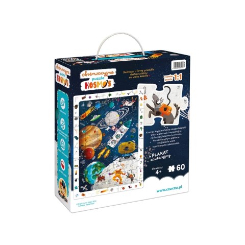 Obserwacyjne puzzle Kosmos 4+ CzuCzu