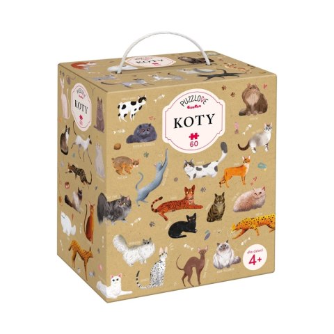 Puzzlove CzuCzu Koty 60 el. 4+ CzuCzu
