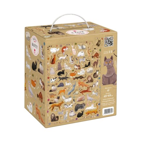 Puzzlove CzuCzu Koty 60 el. 4+ CzuCzu