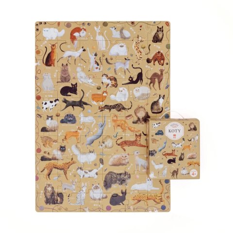 Puzzlove CzuCzu Koty 60 el. 4+ CzuCzu