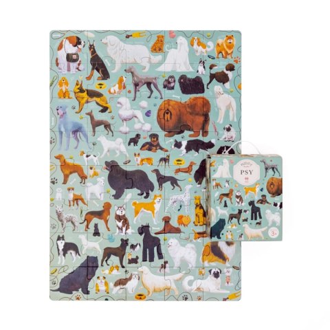 Puzzlove CzuCzu Psy 40 el. 3+ CzuCzu